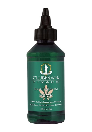 Clubman Pinaud Dark Castor Oil + Hemp Saç Bakım Yağı 118ml