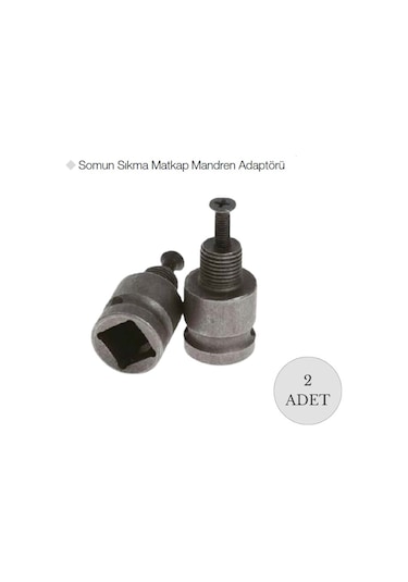 Gfb 2794 Somun Sıkma Matkap Mandren Adaptörü 1/2 - 2 Adet