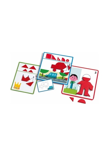 Djeco Beceri Oyunları / Eduludo  Shapes