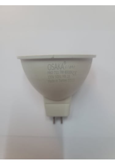Osaka 7 Watt Mr16 İğne Bacaklı Led Spot Ampulü 6500k Beyaz Işık 10 Adet 10lu Paket