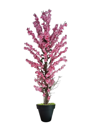 Pembe Bahar Dalı Yapay Agaç 160 Cm Yeşil