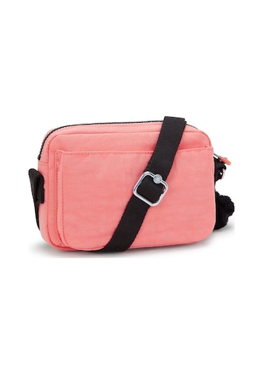 Kıplıng Abanu Küçük Boy Omuz Çantası Pembe Peach Peace Pembe