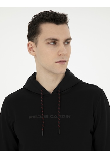 Pierre Cardin Erkek Siyah Sweatshirt 50282047-vr046 Siyah