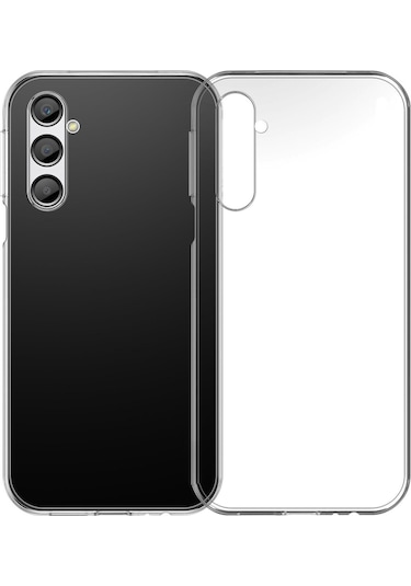 Samsung Galaxy Uyumlu A24 1mm Süper Silikon Şeffaf Kapak