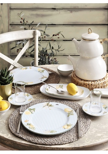 Pierre Cardin 31 Parça 6 Kişilik Kahvaltı Takımı Lima Çok Renkli