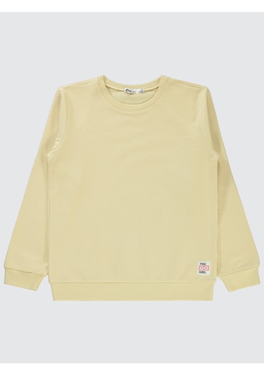 Civil Girls Kız Çocuk Sweatshirt 6-9 Yaş Sarışın Ağaç Sarışın Ağaç Sarı
