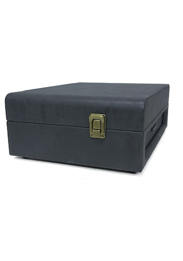 Crownwel 03 33-45-78 'Lik Plak Çantalı Bluetooth Pikap Siyah