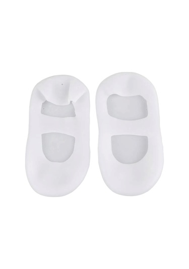 Akestoria Med Ayak Bakım Çorabı Yumuşak Silikon Patik Çorap 2'li Fc-031 M