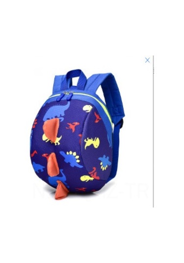 Aubyhe Mavi 19" Toksiksiz Dayanıklı Mini Çanta - Kaybolmama Fonksiyonlu, Güvenli Ve Hafif Sırt Çantası Çok Renkli