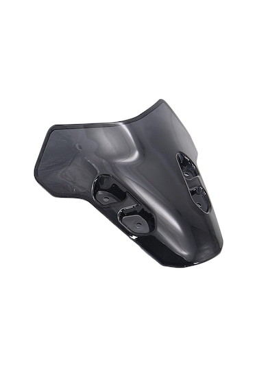 Suntek Yamaha Mt-07  Için Motosiklet Ön Cam Rüzgar Deflektörü Siyah