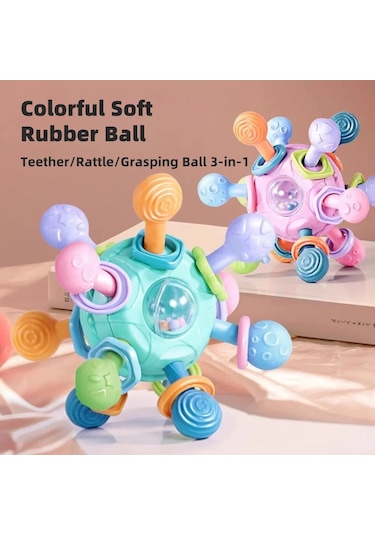 Conventions1 Bebek Manhattan Kavrama Topu - Erken Eğitim Ve Diş Kahverengi