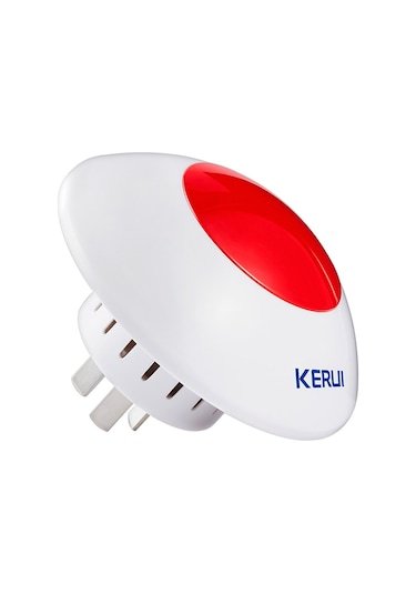 Gajeena Keruı 433mhz Kablosuz Alarm Siren Ve Flaşör, Kablosuz Dedektör Bağlantılı, Kr-j009 Model, Kırmızı Işık Ve Sesli Uyarı Sistemi