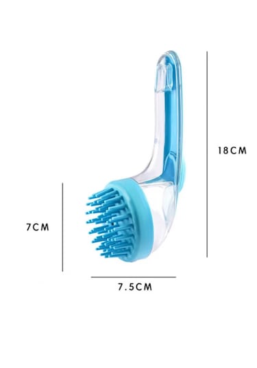 A02-1 Saç Masaj Aleti- Saç Bakım Aleti Şampuan Hazneli