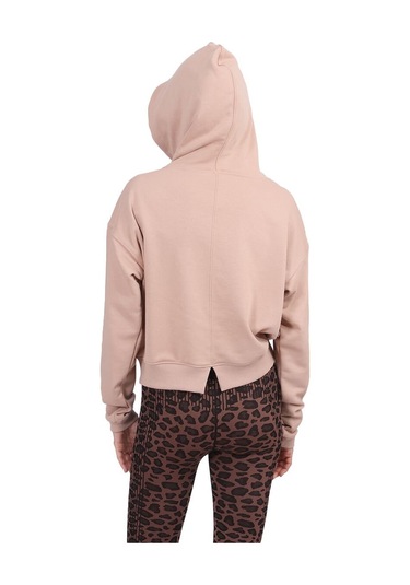 Inguz Kapüşonlu Hoodie Bej