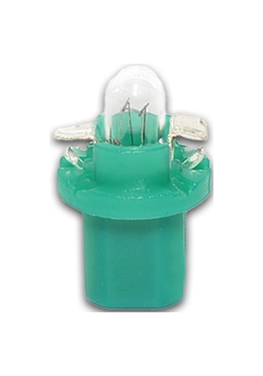 Ampul Gösterge Mf 12v 2w Duylu Yeşil Wolfram 5 Adet