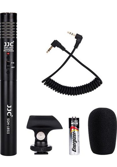 Jjc Sgm 185Iı Dslr/Video Stereo Shotgun Mikrofon