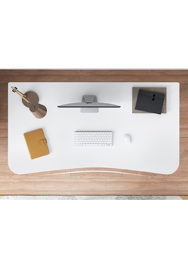 Bilgisayar Masası Flora Max Bilgisayar Masası Beyaz Gre-01 Beyaz