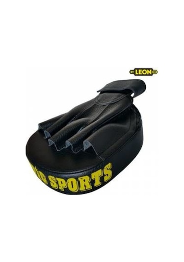 2Adımspor Leon Wall Taekwondo Kick-Boks Parmaklı Ellik Lapa Siyah