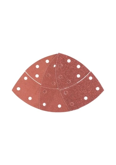 10'lu Zımpara Kağıdı Seti, 102 X 62/93 Mm
