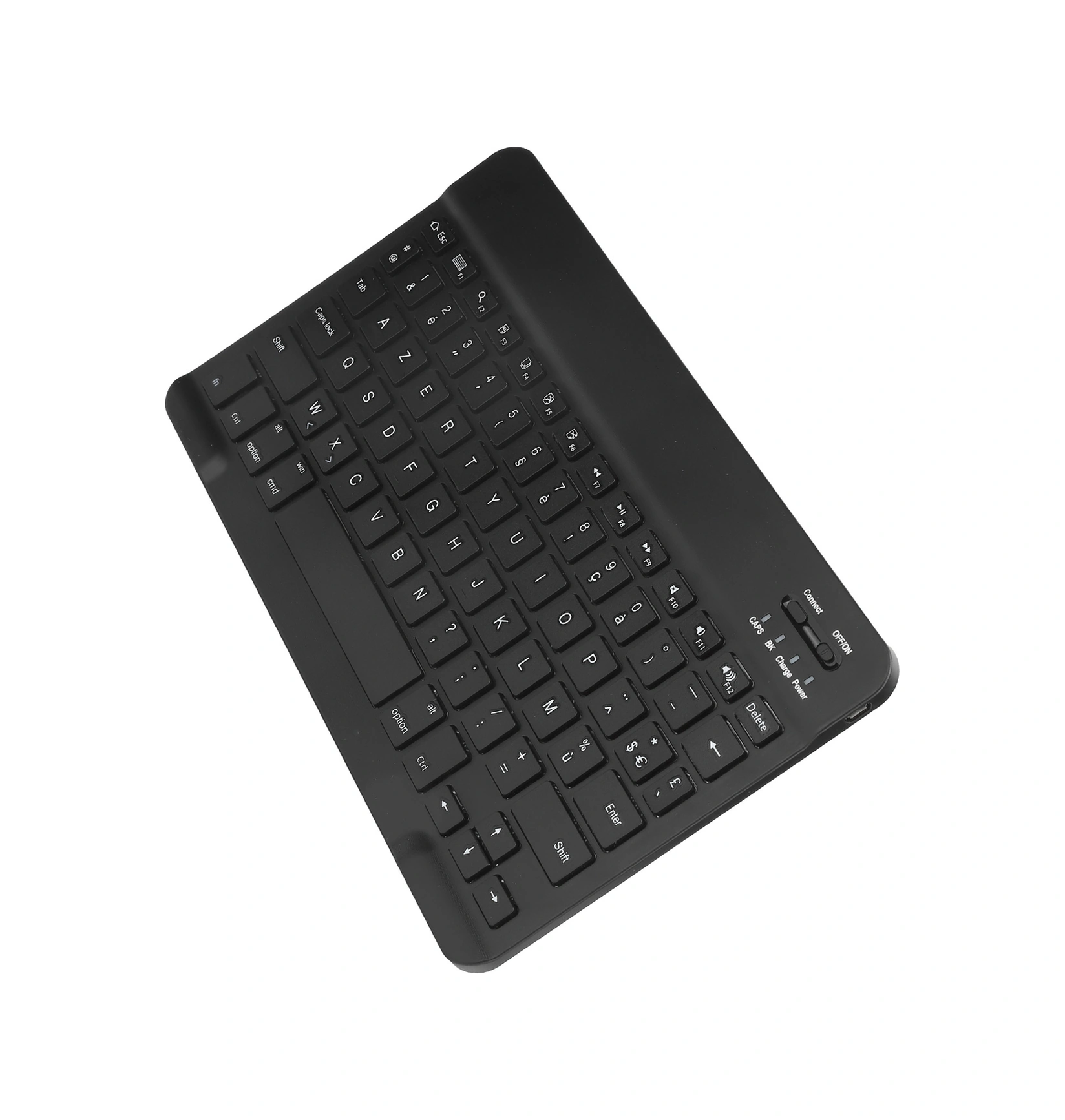 Shineyee Siyah Taşınabilir Mini Kablosuz Bluetooth Klavye - Akıllı Telefon, Tablet, Dizüstü Bilgisayar İçin - Su Geçirmez, Toz Geçirmez - Yerleşik Pil