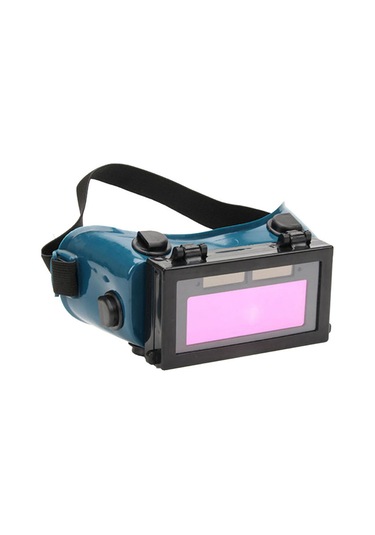 Jeemson Kara-mavi Otomatik Koyuflatan Kaynak Gözlüğü - Uv/ır Engelleme, Plevikli, Akıllı Sensörlü Kaynakçı Göz Koruması