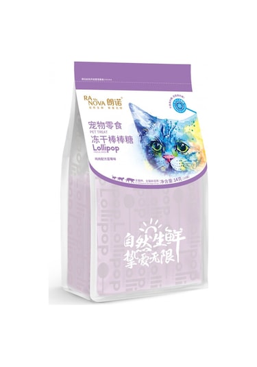 Ranova Yaban Mersinli Kurutulmuş Kedi Lolipop 10'lu