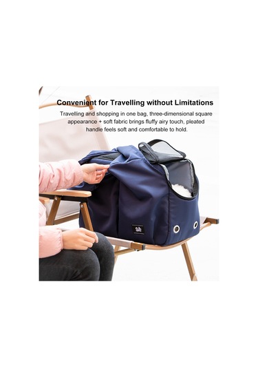 Qingmipy Taşınabilir Kedi Çantası - Nefes Alabilir, Hafif Ve Konforlu Kedi/köpek Taşıyıcı Çanta