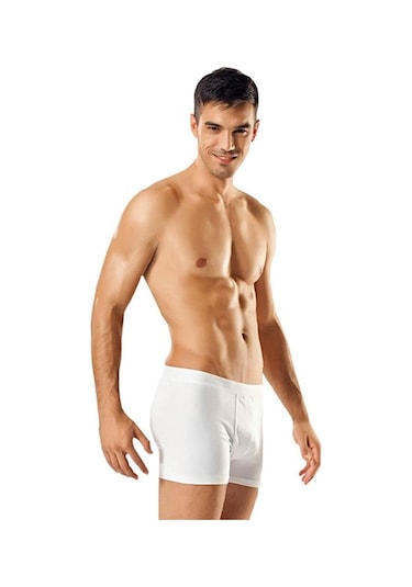 Tutku Iç Giyim Pamuklu Likralı Erkek Boxer Boxer 5 Li Paket