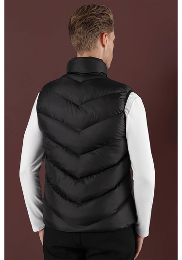 Y 161 Siyah Klasik Yelek Siyah