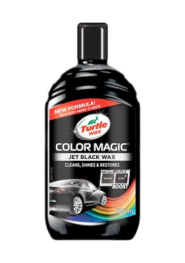 Turtle Wax Renkli Cila Siyah 500 ML