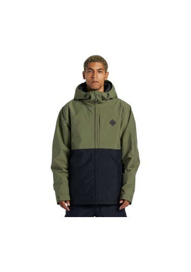 Dc Basıs Jacket Erkek Snowboard Ceketi Haki Haki