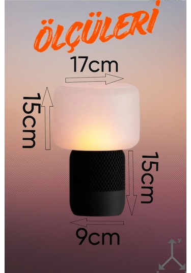 Modern Tasarım Led Masa Lambası Işık Siyah Gövde Ve Soft Beyaz Işık