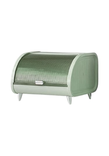 Homyl Kozmetik Saklama Kutusu Mutfak Kabı Fırın Kahve Yeşil