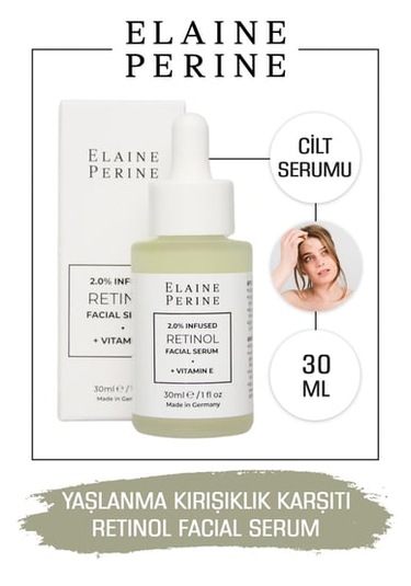Elaine Perine %2 Retinol Serum Kırışıklık Önleyici Akne Yaşlanma