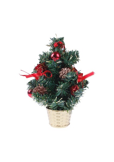 Çam Ağacı 30 Cm Süslü Çam Saksıda Diğer