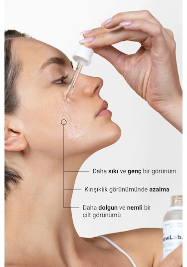 The NewLab , Kaz Ayakları &   Peptit Yüz Serumu 30 Ml (10% Argireline Peptide)