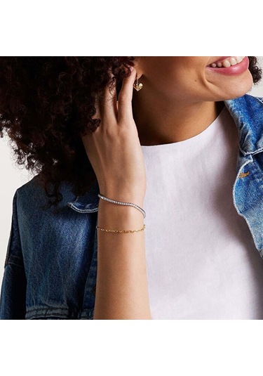 Fossil Jewel Ja7281-998 Kadın Bileklik Metalik Gri