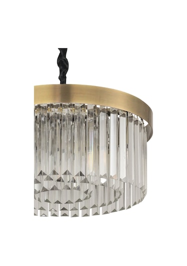 Desina 40 Lık Kristal Taşlı Avize - Eskitme Kaplama Eskitme Kaplama