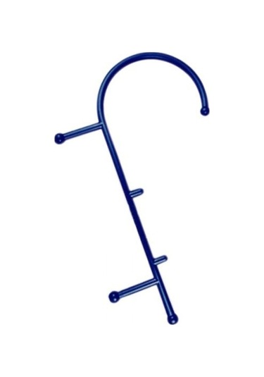 Novahub Arka Kanca Masajı Boyun Kendi Kas Basınç Çubuğu Araçları Manuel Tetik Noktası Masaj Çubuğu Yeşil Koyu Mavi Mavi Mavi