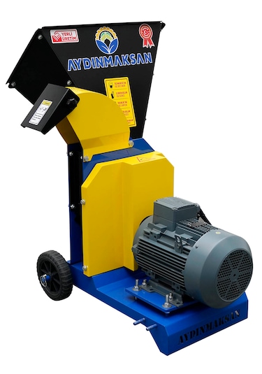 Aydınmaksan Mdo-009e 7,5 Kw Mobil Elektrikli Dal Öğütme Makinesi
