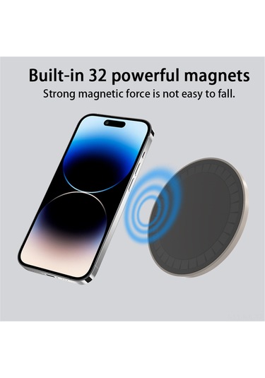 Gajeena Bej Silikon Telefon Tutucu: Süper Tutuculu, Suction Cup & Manyetik, El-işsiz Selfie/video, Banyo Ve Ayna Uyumlu, Temizliği Kolay