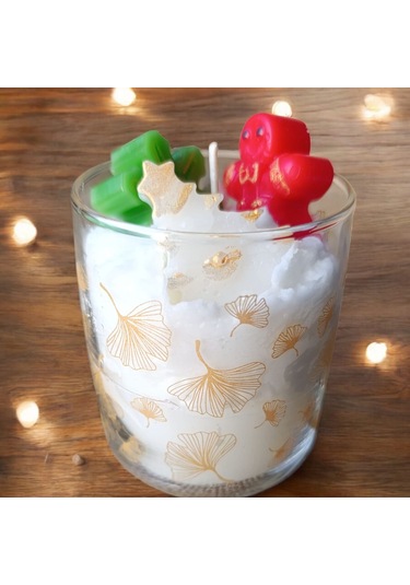 Luluyen New Year Yılbaşı Bardak Mum Eskitme