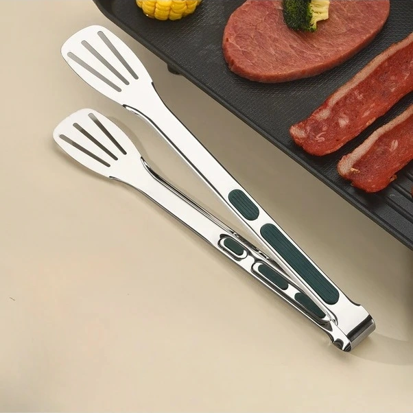 Trendooze Sunshine022 9 İnç Paslanmaz Çelik Izgara Maşası, Dayanıklı Mutfak Aleti