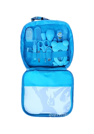 Novahub Moveevo 13 Parçalık Mavi Bebek Bakım Seti - Toplu Satış Paketi