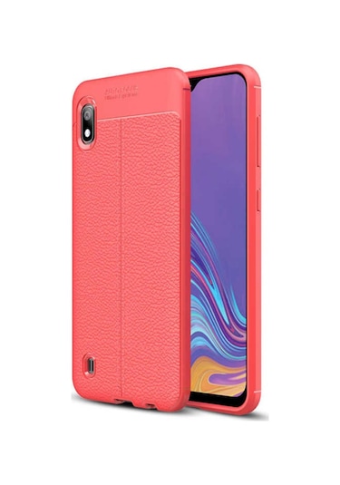 Samsung Uyumlu Galaxy M10 Deri Görünümlü Lux Niss Silikon Kilif 457382521