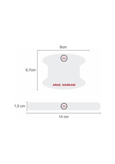 Üniversal Toyota Corolla Araçları İçin Uyumlu Kapı İçi Çizik Önleyi Seti 8'li