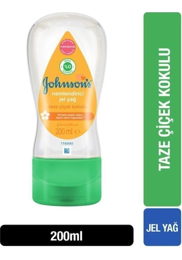 Johnson’s Baby Nemlendirici Jel Yağ 200 ML