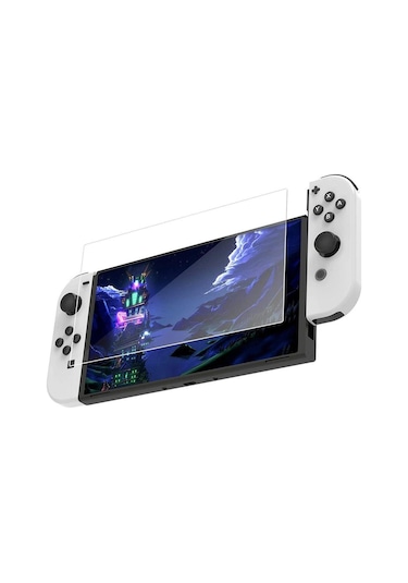 Nintendo Switch Oled Ekran Koruyucu Temperli Cam Filmi