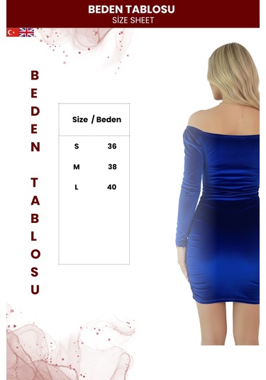 Zedefx Kadın Slim Fit Zarif Elbise Lacivert