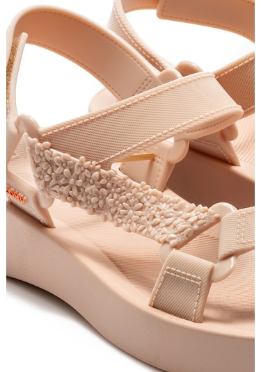 Primavera Papete Kadın Sandalet Pudra 35/42 Pudra